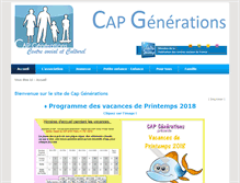 Tablet Screenshot of capgenerations.org